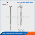 76mm*3mm*1800mm solar mounting screw in ground anchor